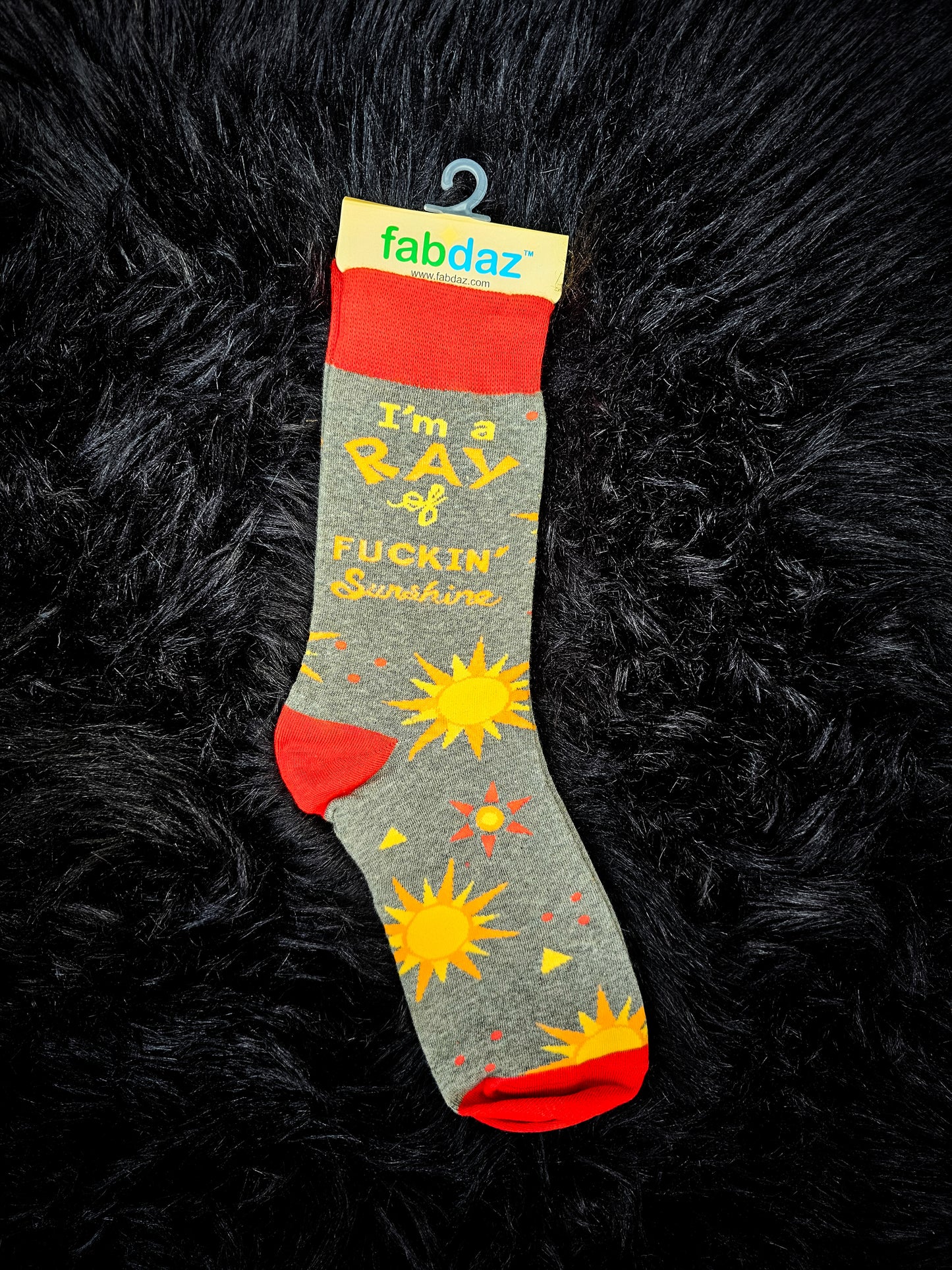 Ray of F*cking Sunshine Socks