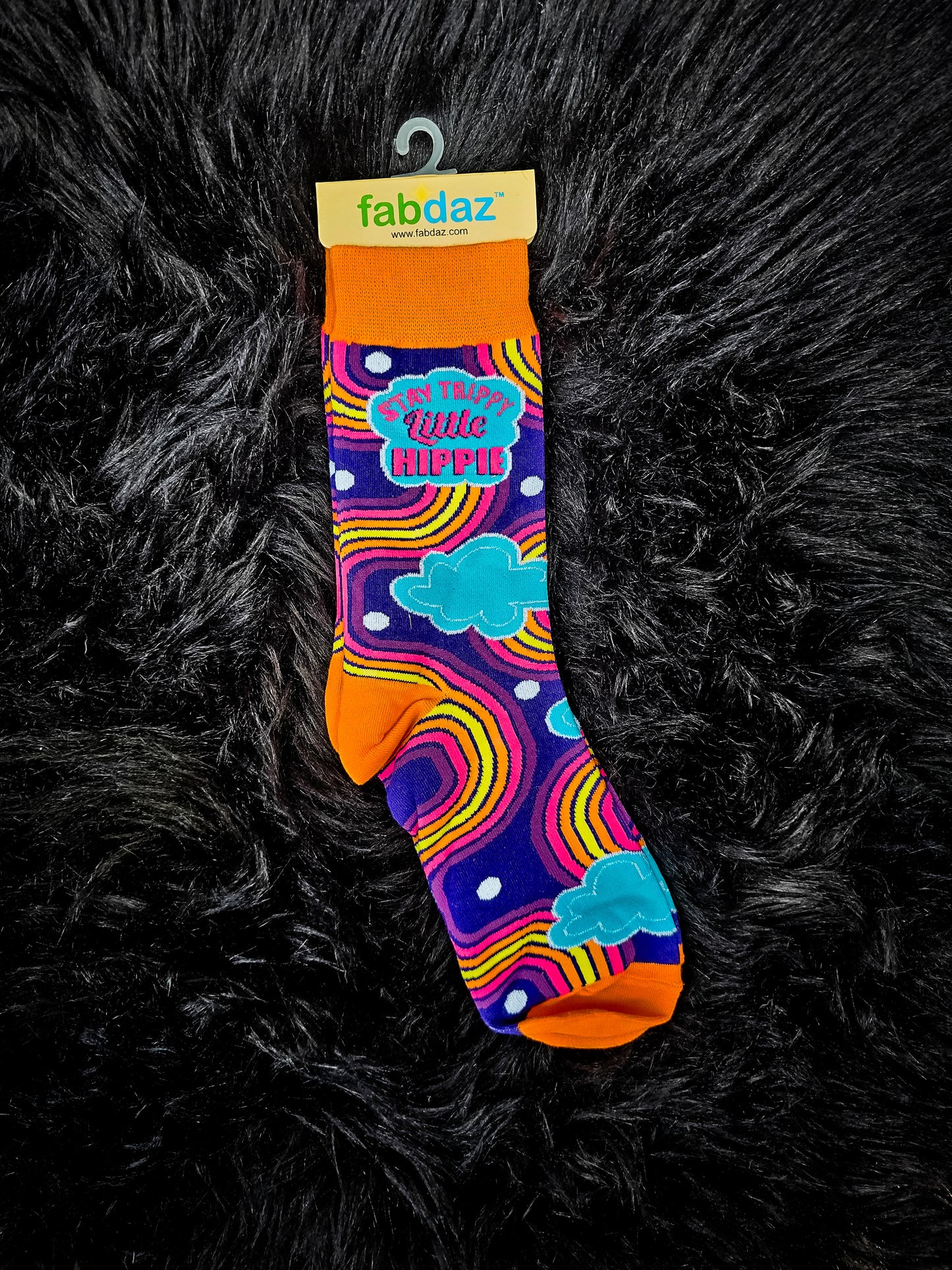 Stay Trippy Little Hippie Socks