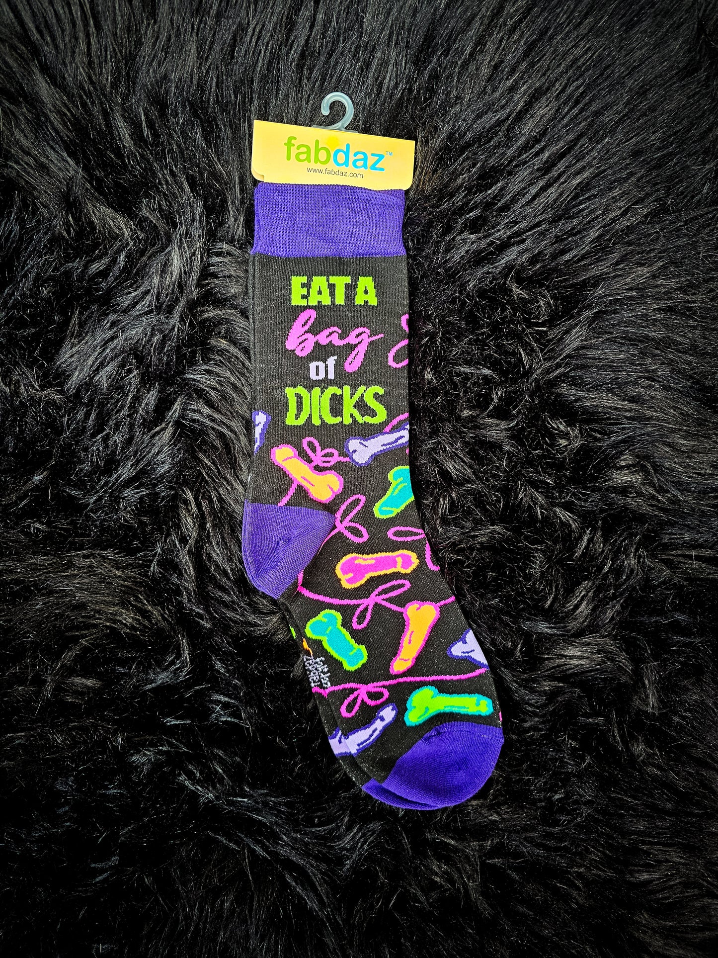 Eat A Bag of D*cks Socks