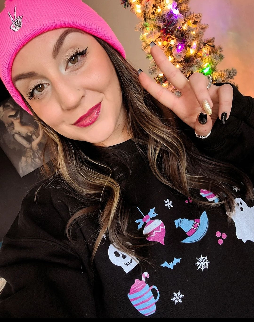 Colorful Creepmas Crewneck