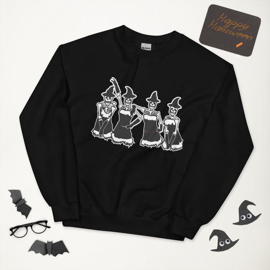 Mean Ghouls Halloween Crewneck Sweatshirt