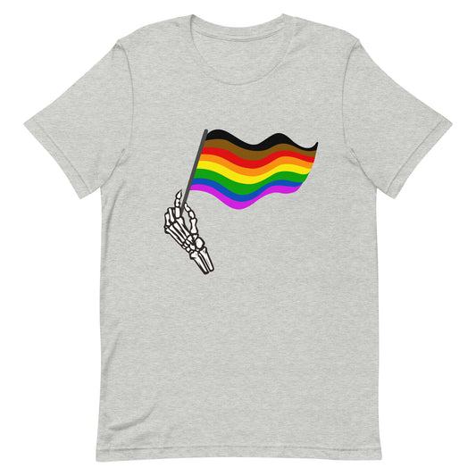 Skelly Hand Pride Flag T-shirt