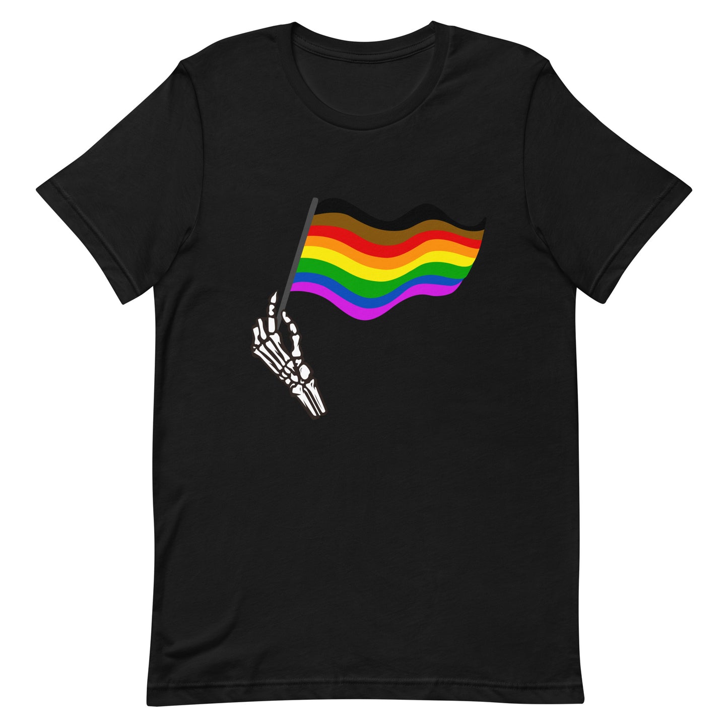 Skelly Hand Pride Flag T-shirt