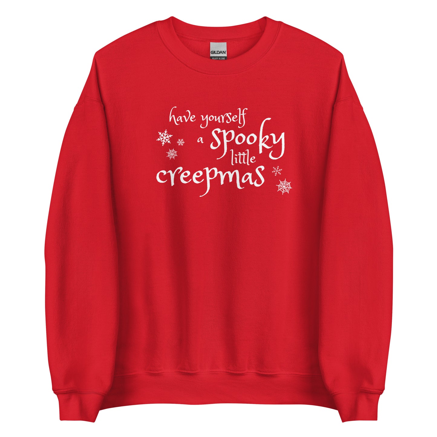 Spooky Little Creepmas Crewneck - Red